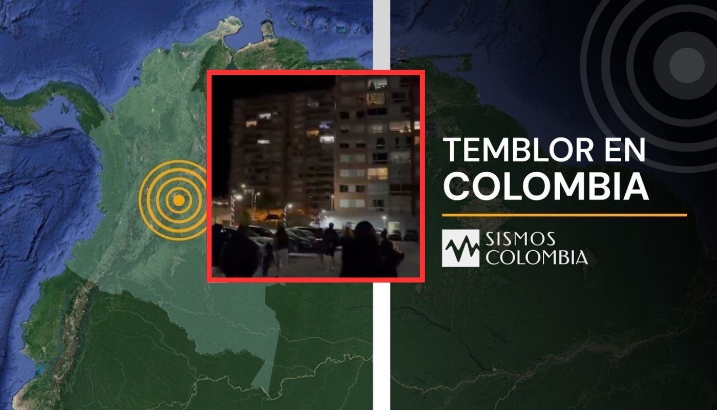 Videos muestran evacuaciones en conjuntos en Bogotá por fuerte temblor