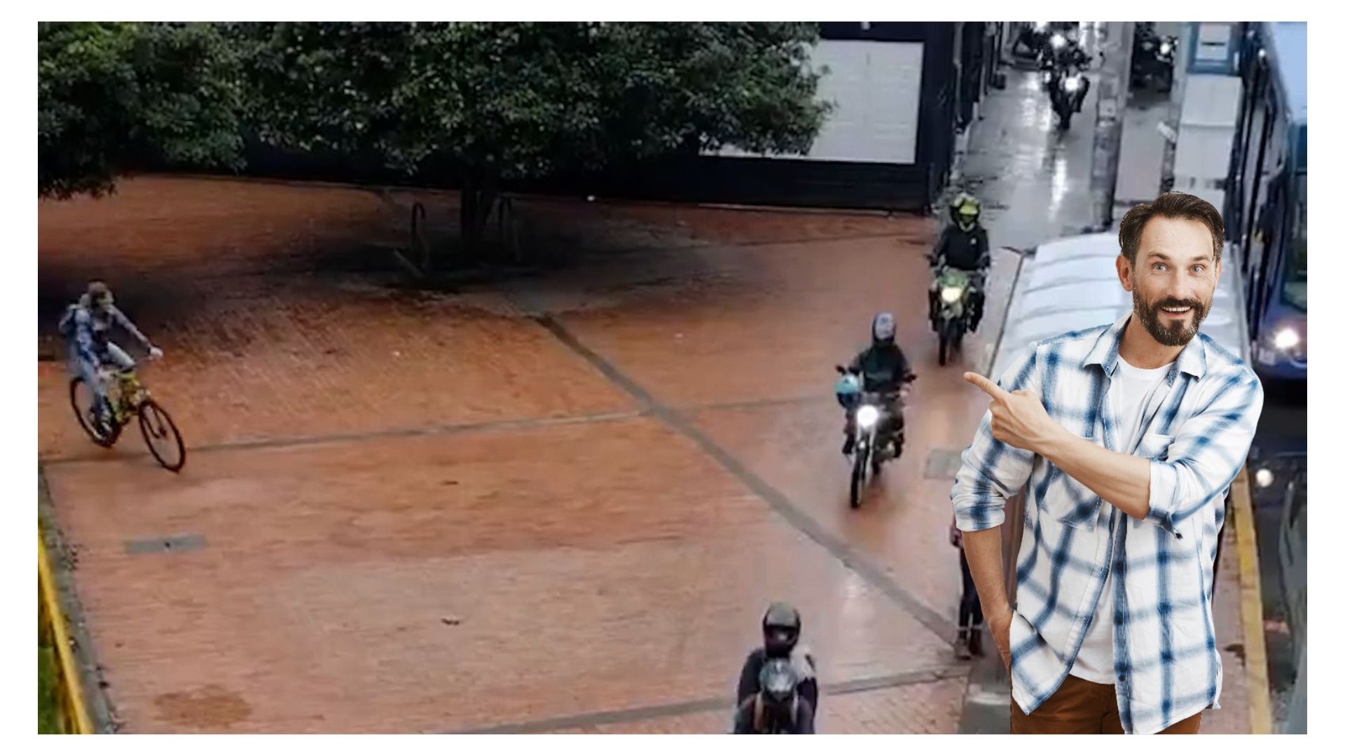 Cómo evitar que me roben motociclistas en Bogotá: que se suban a anden es alerta