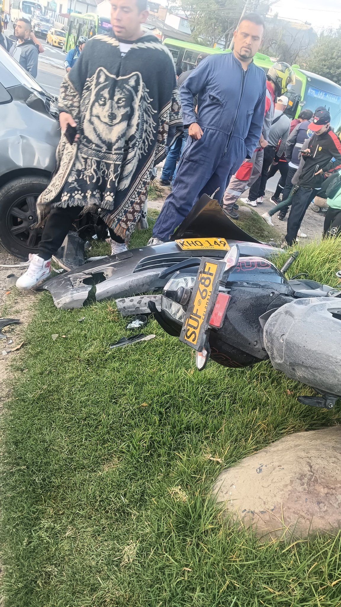 Accidente en Bogotá
