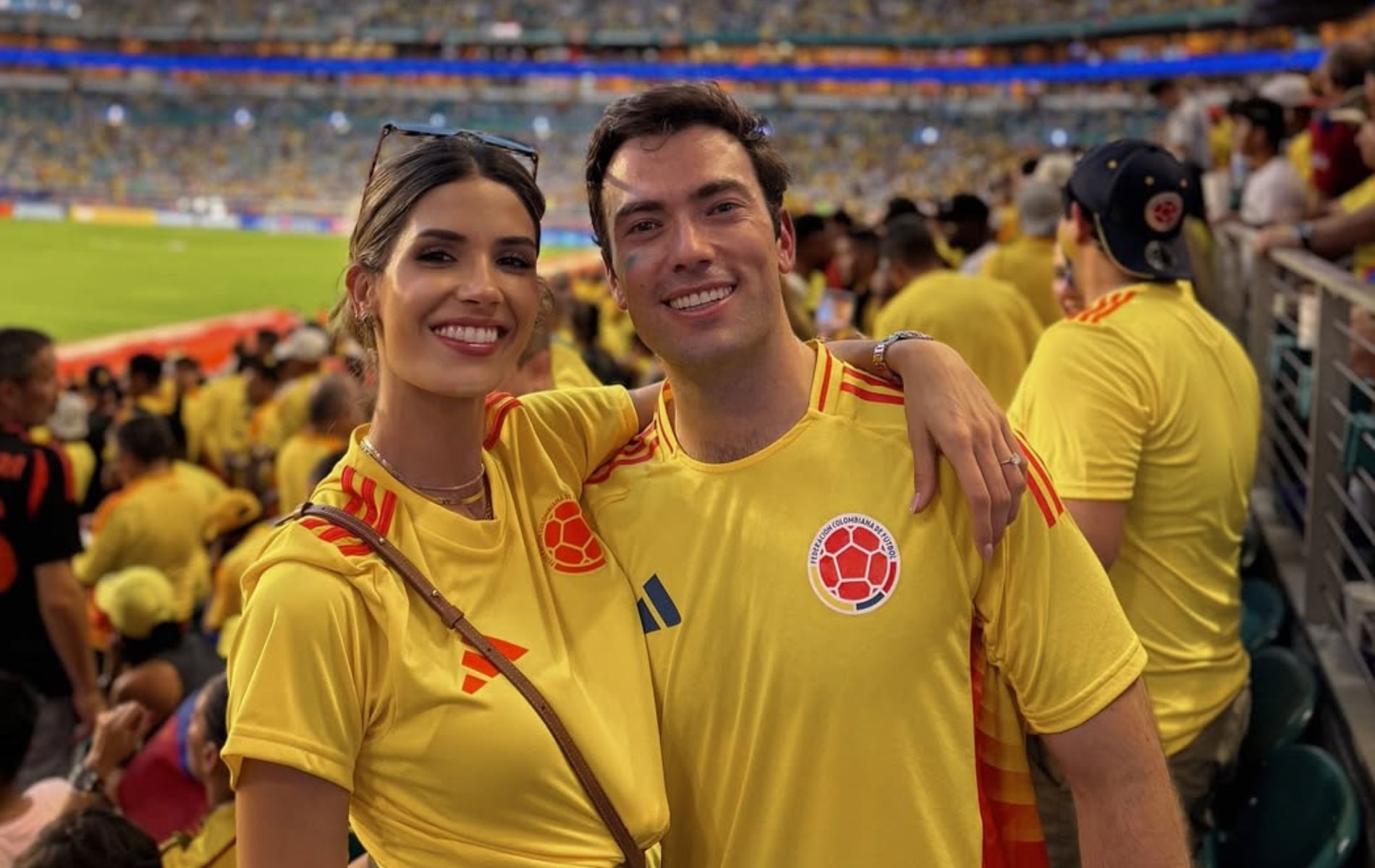 Gabriela Tafur celebró cumpleaños de su esposo, Esteban Santos y le dijo glotón