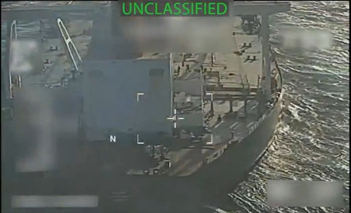 Incautación de barco petrolero venezolano