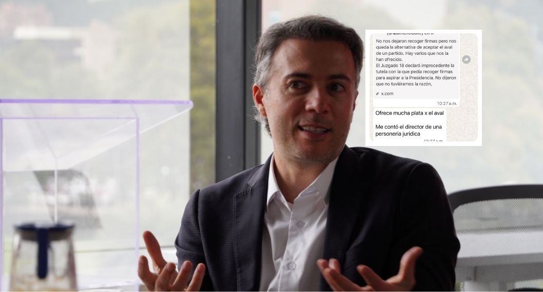 Cuánto habría pagado Daniel Quintero por aval de candidato, según chat personal
