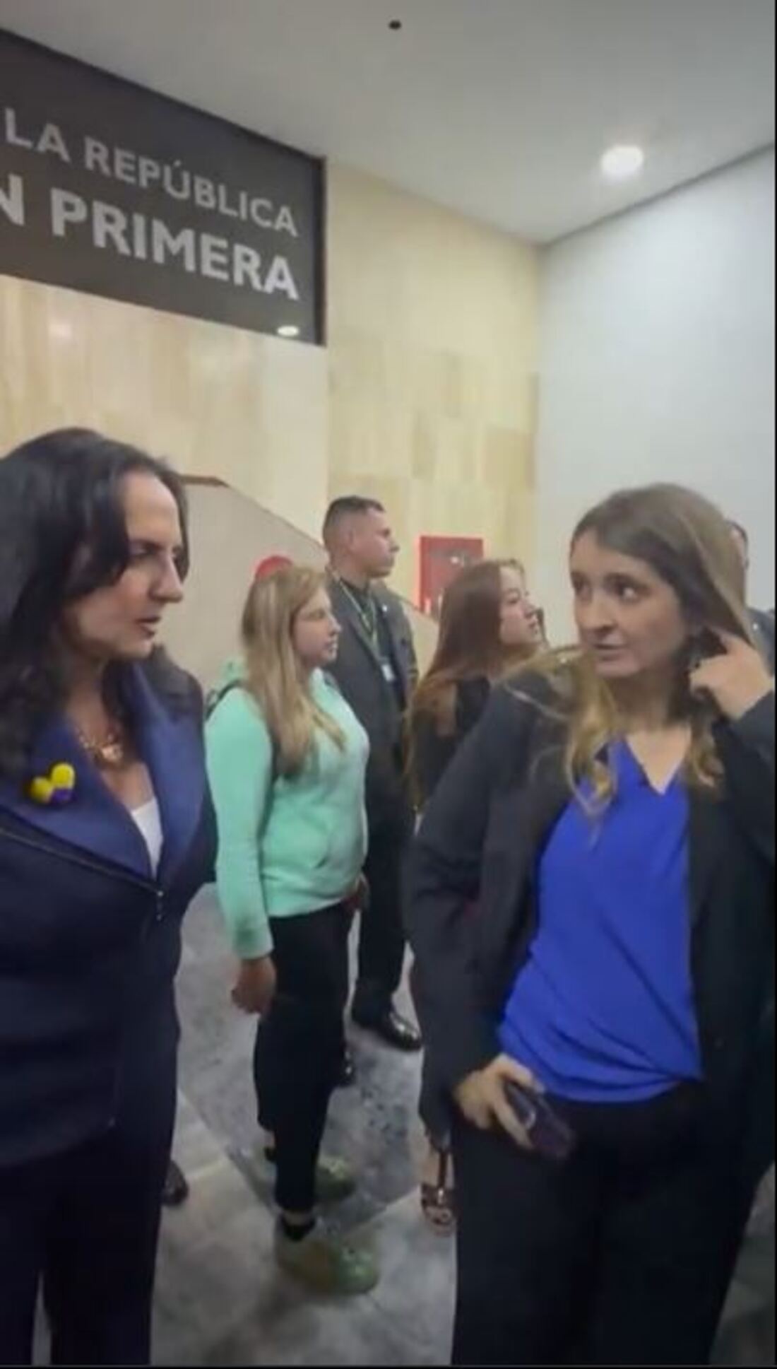 Así fue el encuentro de María Fernanda Cabal y Paloma Valencia, luego de que el Centro Democrático escogió a su candidata