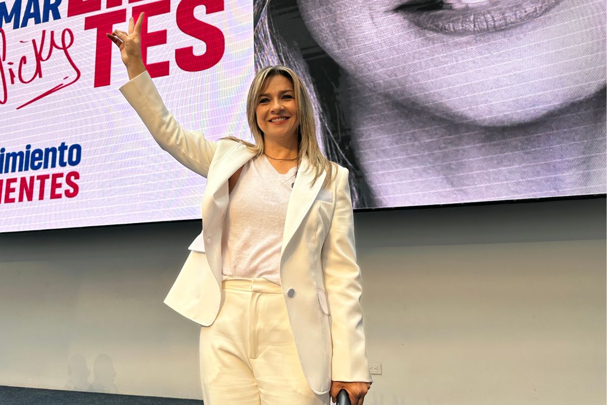 Vicky Dávila, candidata presidencial en Colombia para las elecciones.