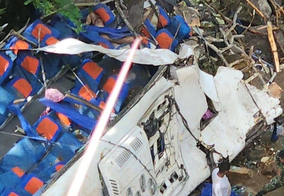 Dan alarmante detalle del bus de colegio que tuvo accidente en Antioquia