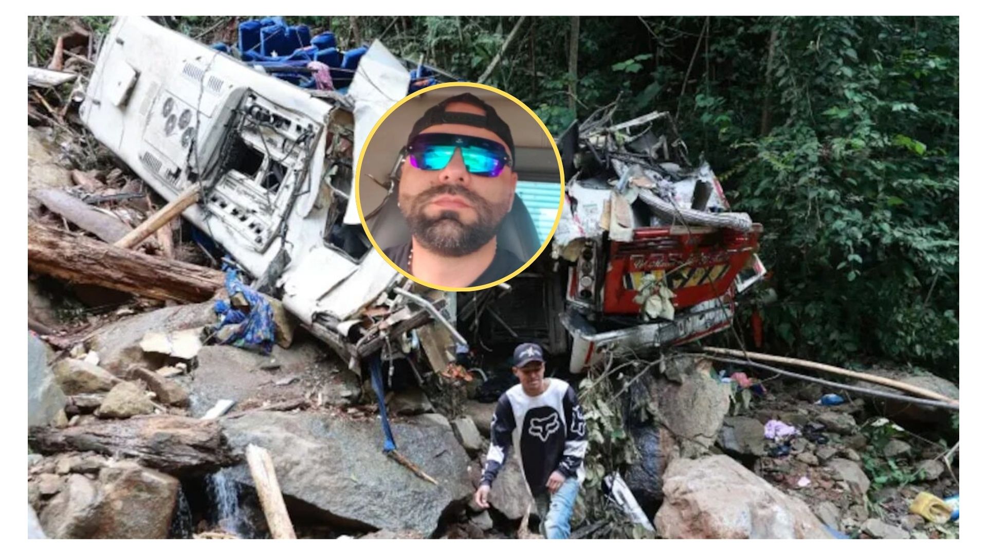 Conductor que auxilió a accidentados en Antioquia dijo que Línea 123 no contestó