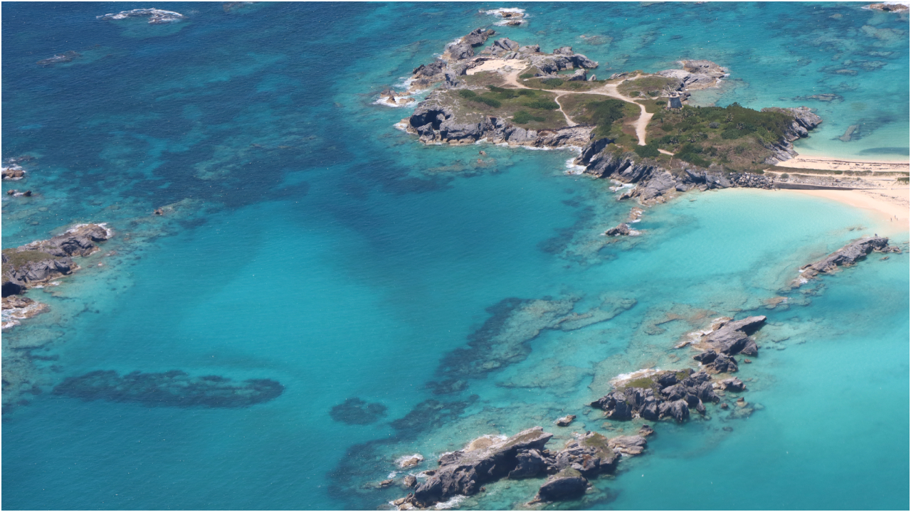 Qué hallaron bajo las Bermudas: la estructura rocosa que desafía la geología