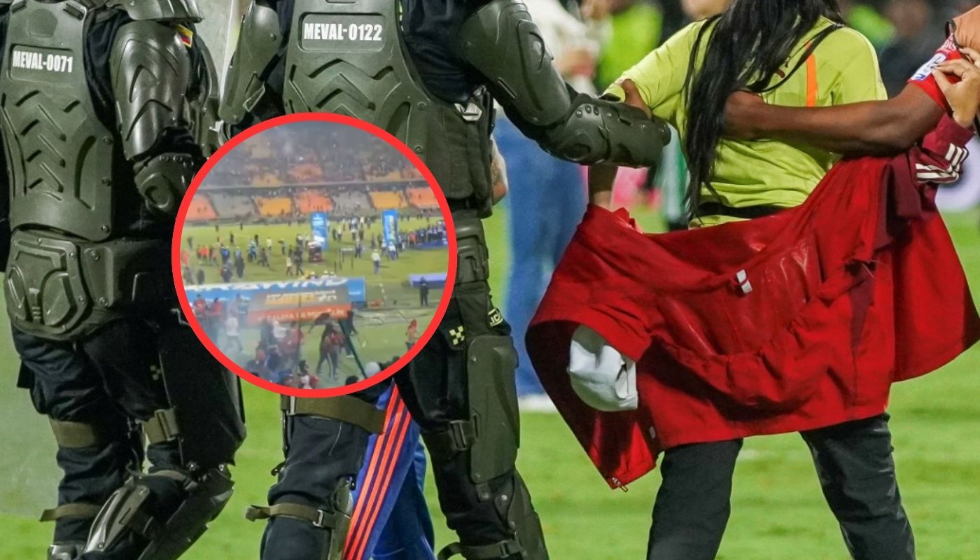 [Video] Se calentó final de Copa BetPlay que Nacional le ganó a Medellín