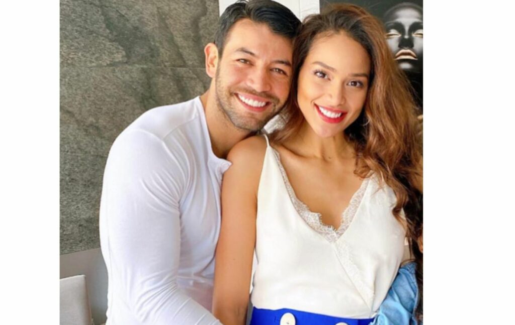 Andrea Tovar y Julián Guillermo.