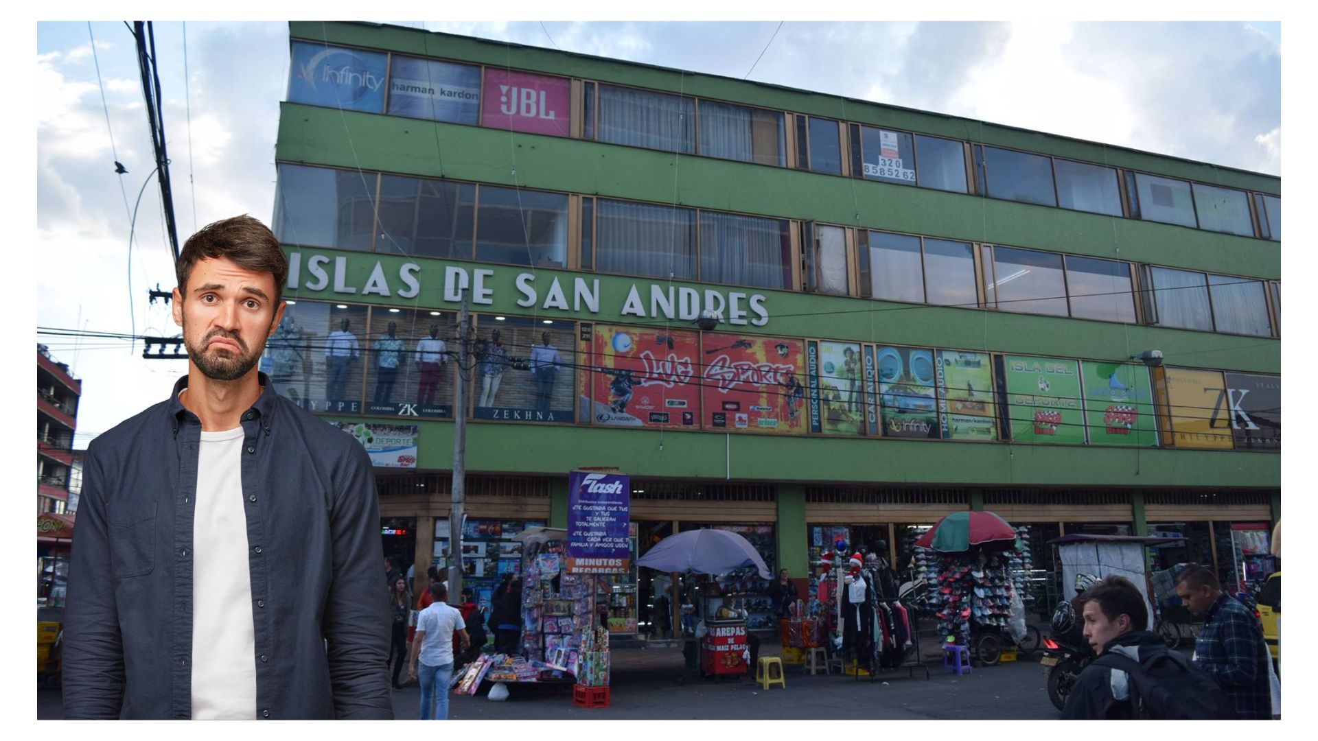 San Andresito de la 38 en Bogotá presenta bajas ventas en diciembre y preocupa