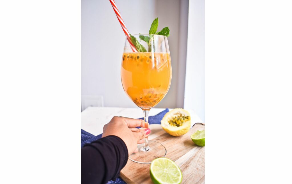 Bebida saludable de Maracuyá