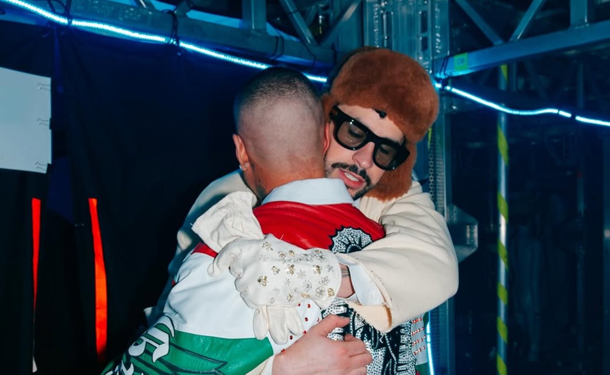 J Balvin y Bad Bunny 