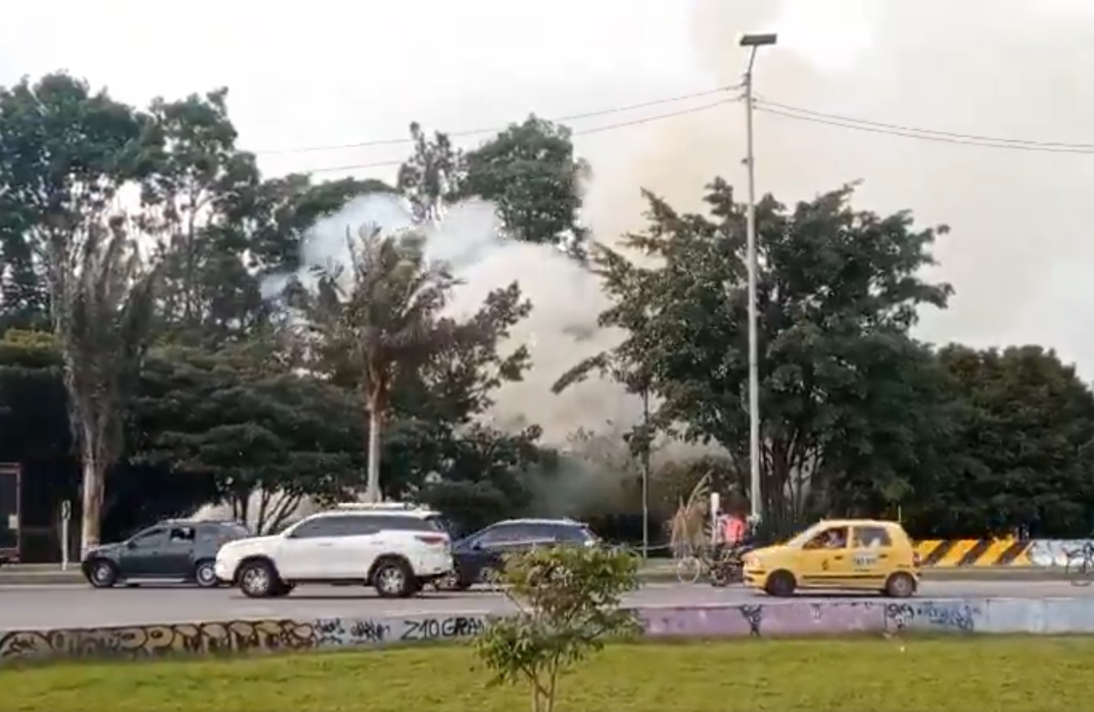 Incendio en Bogotá