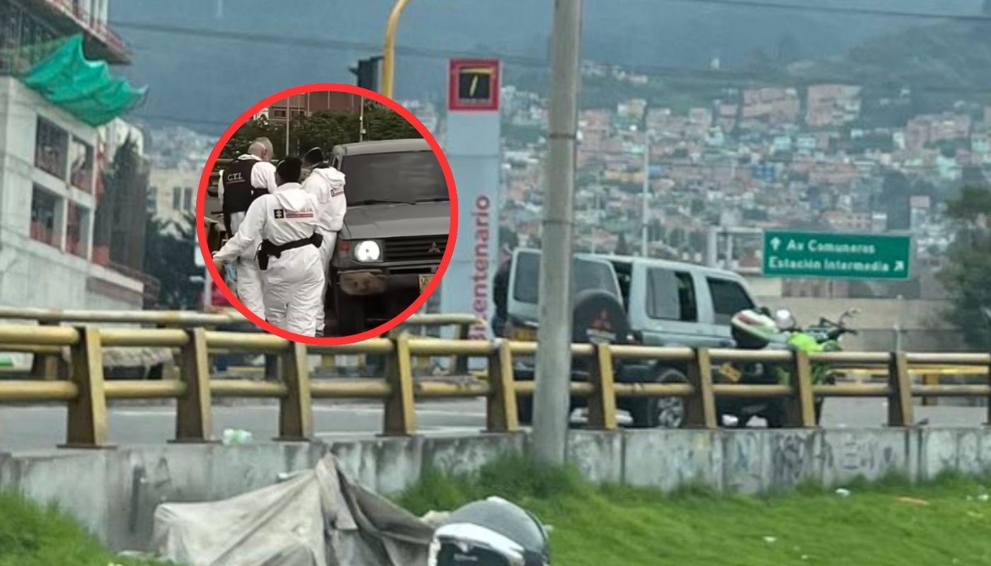 Destapan antecedentes de sujetos capturados tras balacera en Bogotá 