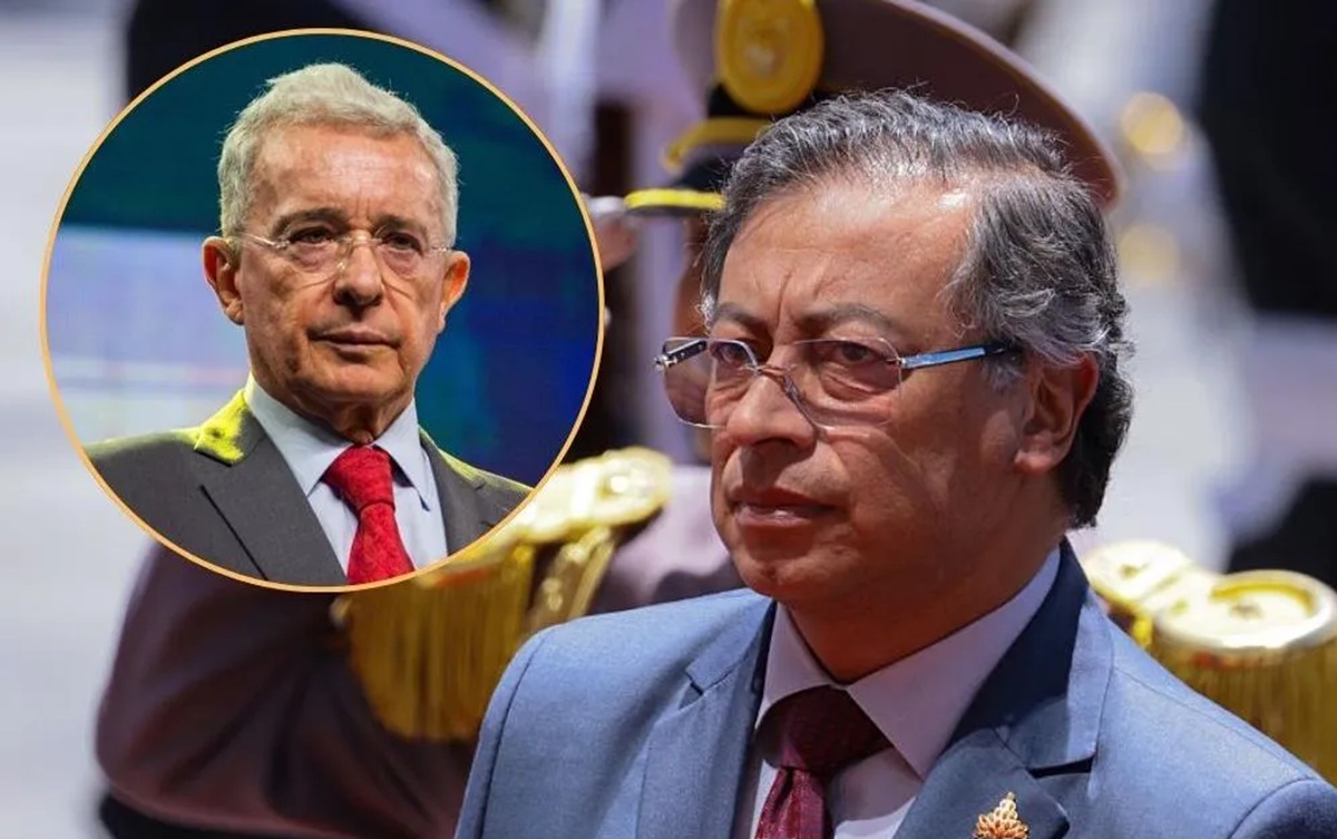 Petro y Uribe pelean antes de acabar el año 2025: se hacen acusaciones