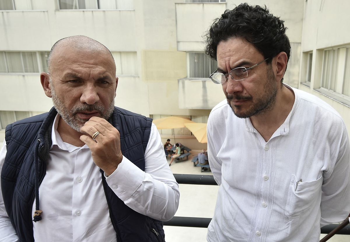 Roy Barreras e Iván Cepeda