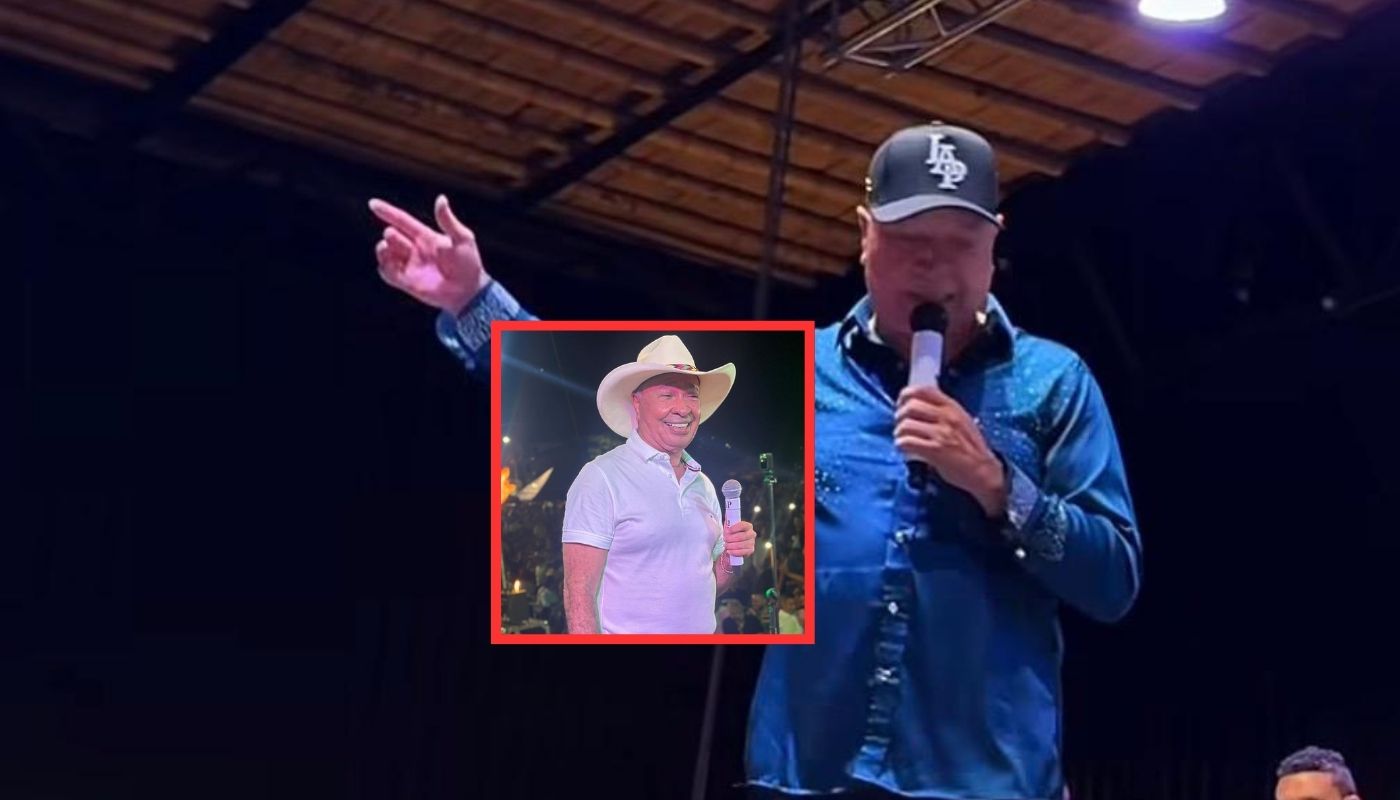 Luis Alberto Posada dejó pálidos a seguidores por broma en concierto