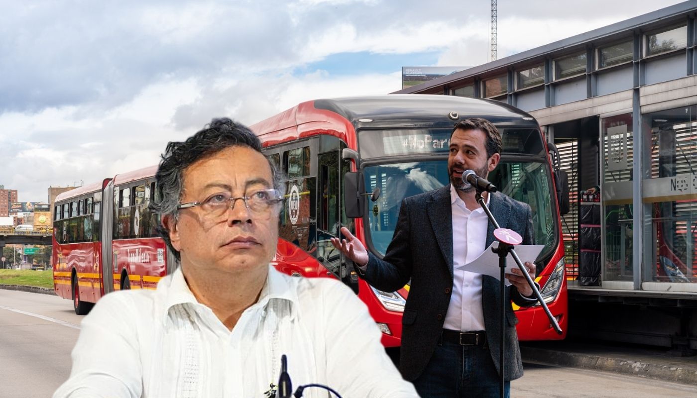 Petro saca en cara ayuda a Galán y reclamó por alza en pasajes de Transmilenio
