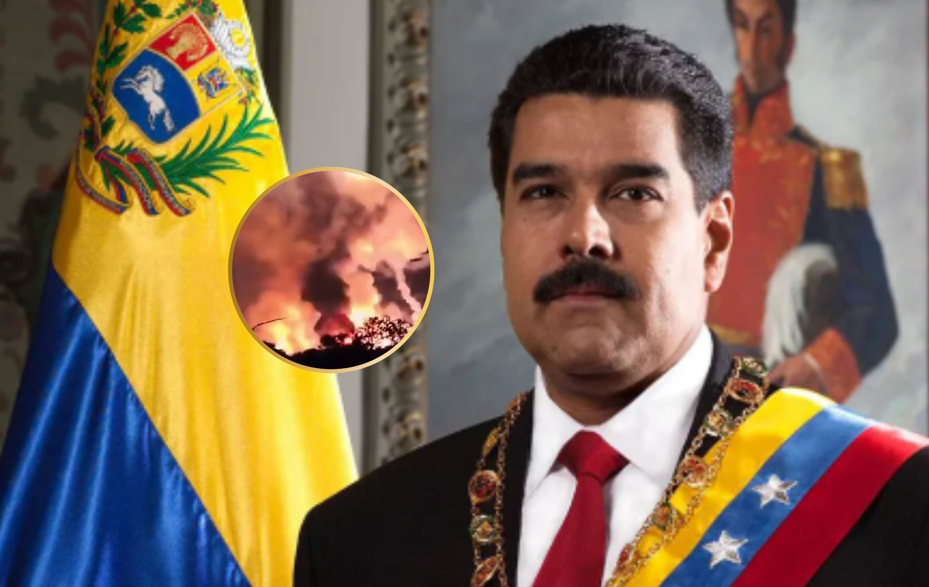 Videos muestran las explosiones en Venezuela durante captura de Maduro