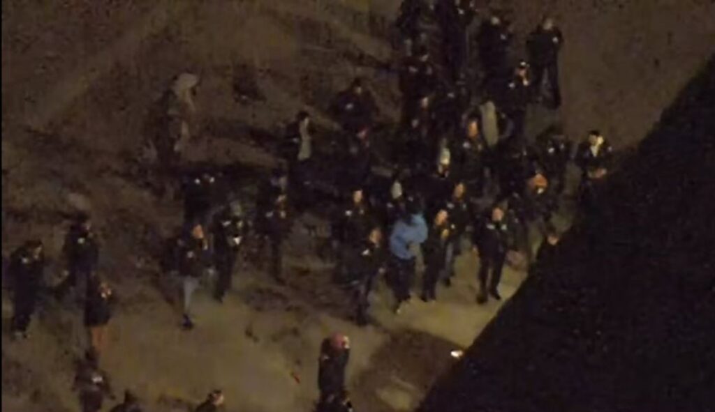 Nicolás Maduro, abajo del avión 