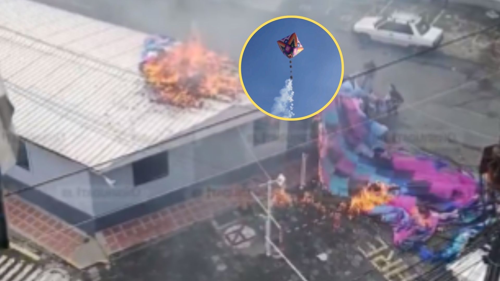 Alexis Zapata involucrado en globo con pólvora que causó incendio en Antioquia