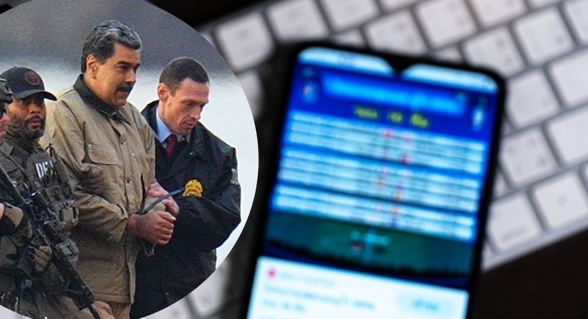 Captura de Nicolás Maduro en Venezuela hizo ganar 1.600 millones de pesos a hombre en apuesta de Polymarket e investigan su juego.