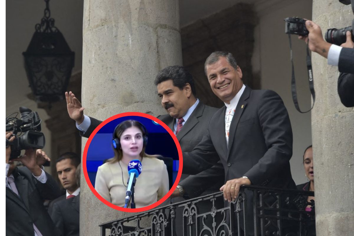 “¿Con qué medio se informa?”: periodista de Blu enfrentó a Rafael Correa, por régimen de Maduro, capturado en intervención de Estados Unidos. 