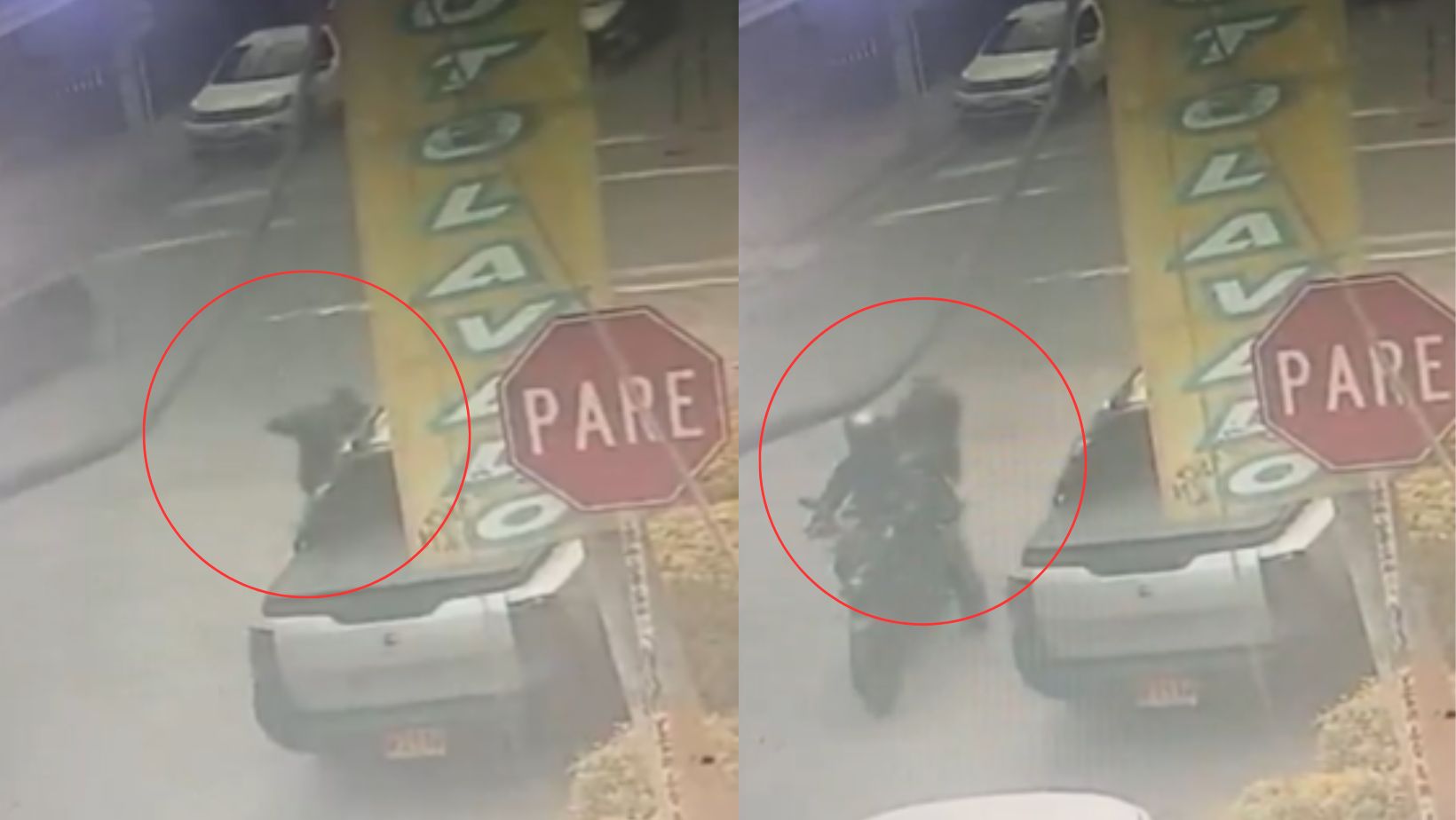 Video de cómo fue el robo que desató persecución y accidente en la Avenida 68 