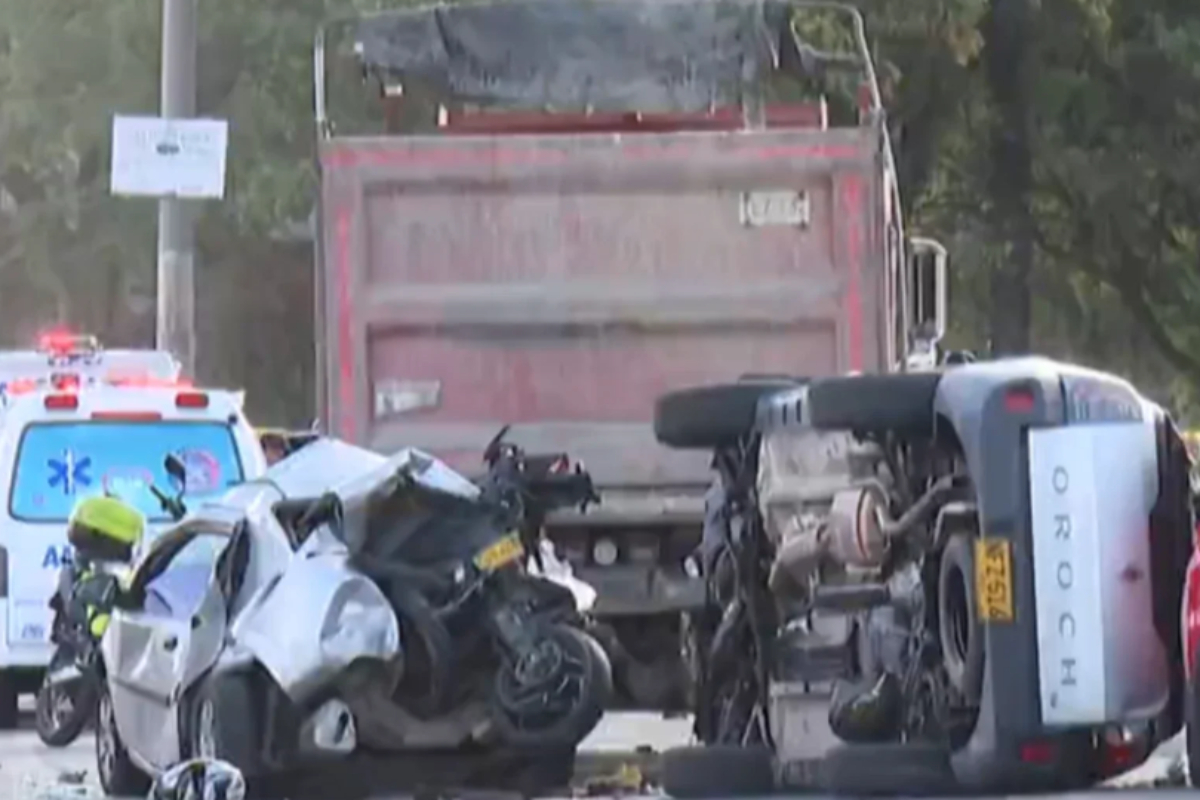 Accidente en Bogotá, que mató a 3 personas: revelan nombre del supuesto ladrón