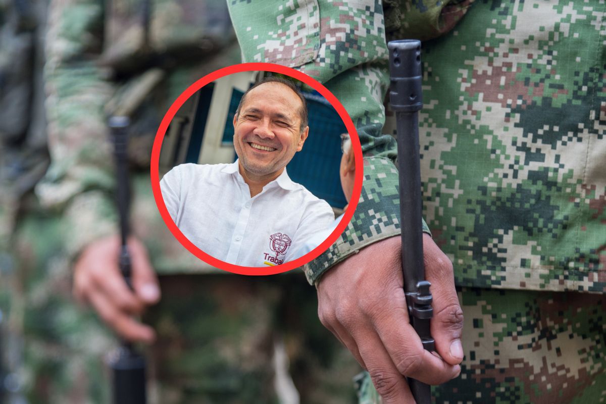 "Ahora sí son héroes": mintrabajo, a soldados que aparecieron celebrando pago del nuevo salario mínimo por parte del Gobierno. 