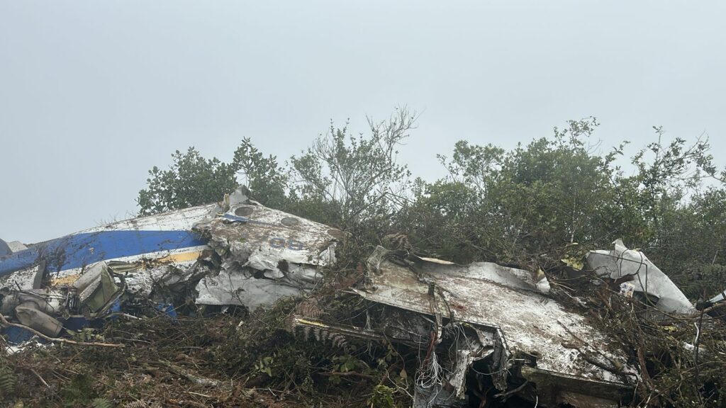 Así quedó la avioneta accidentada en Norte de Santander / Imagen suministrada a Pulzo