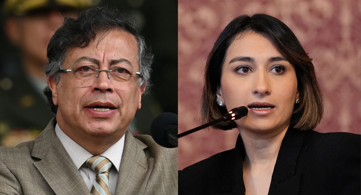 Gustavo Petro acusa a Laura Sarabia de llevar a la Supersalud las hojas de vida de interventores involucrados en presuntos desvíos de recursos.