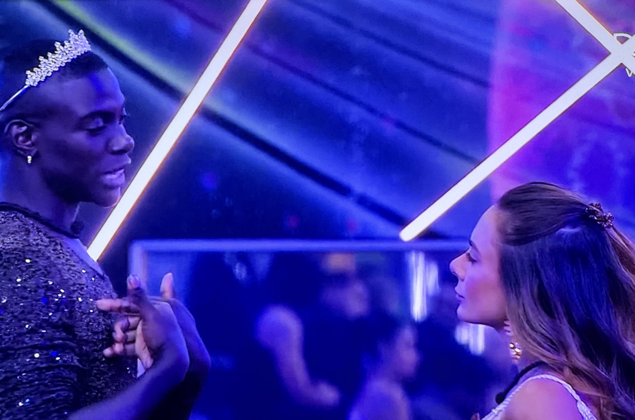 Momento en el que Johanna Fadul se refiere de forma ofensiva a 'Campanita' en 'La casa de los famosos'