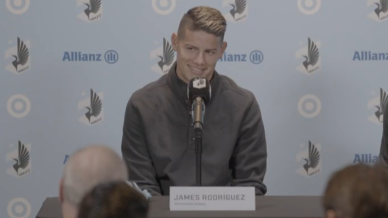 James Rodríguez en Minnesota United: qué dijo sobre jugar en Colombia algún día