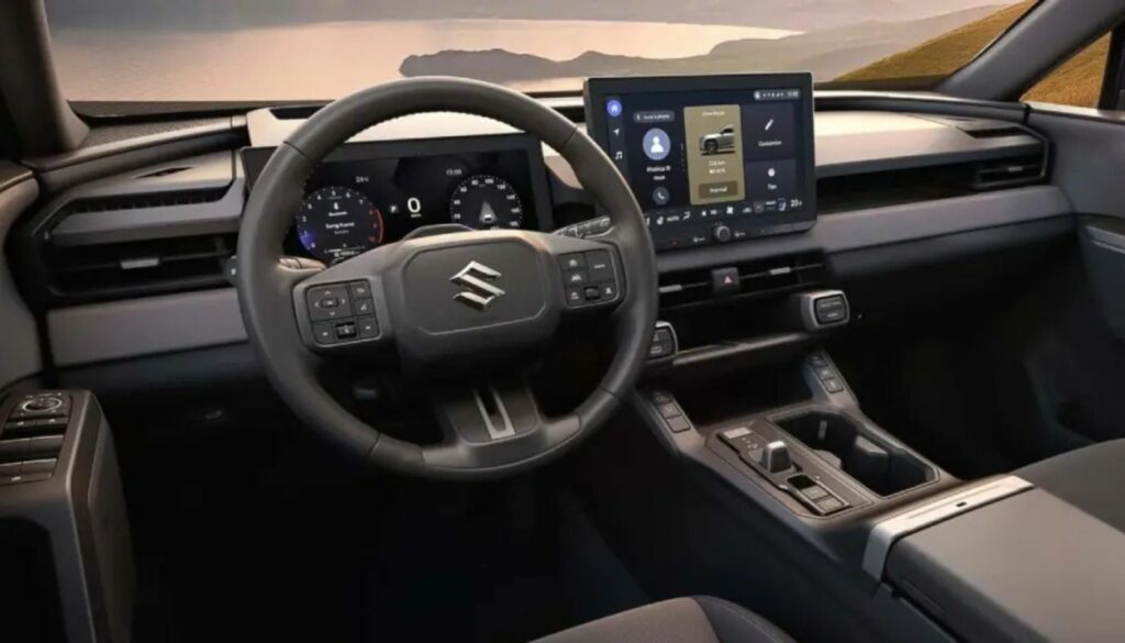 Interior de la Suzuki Across 2026 (Página de Suzuki)