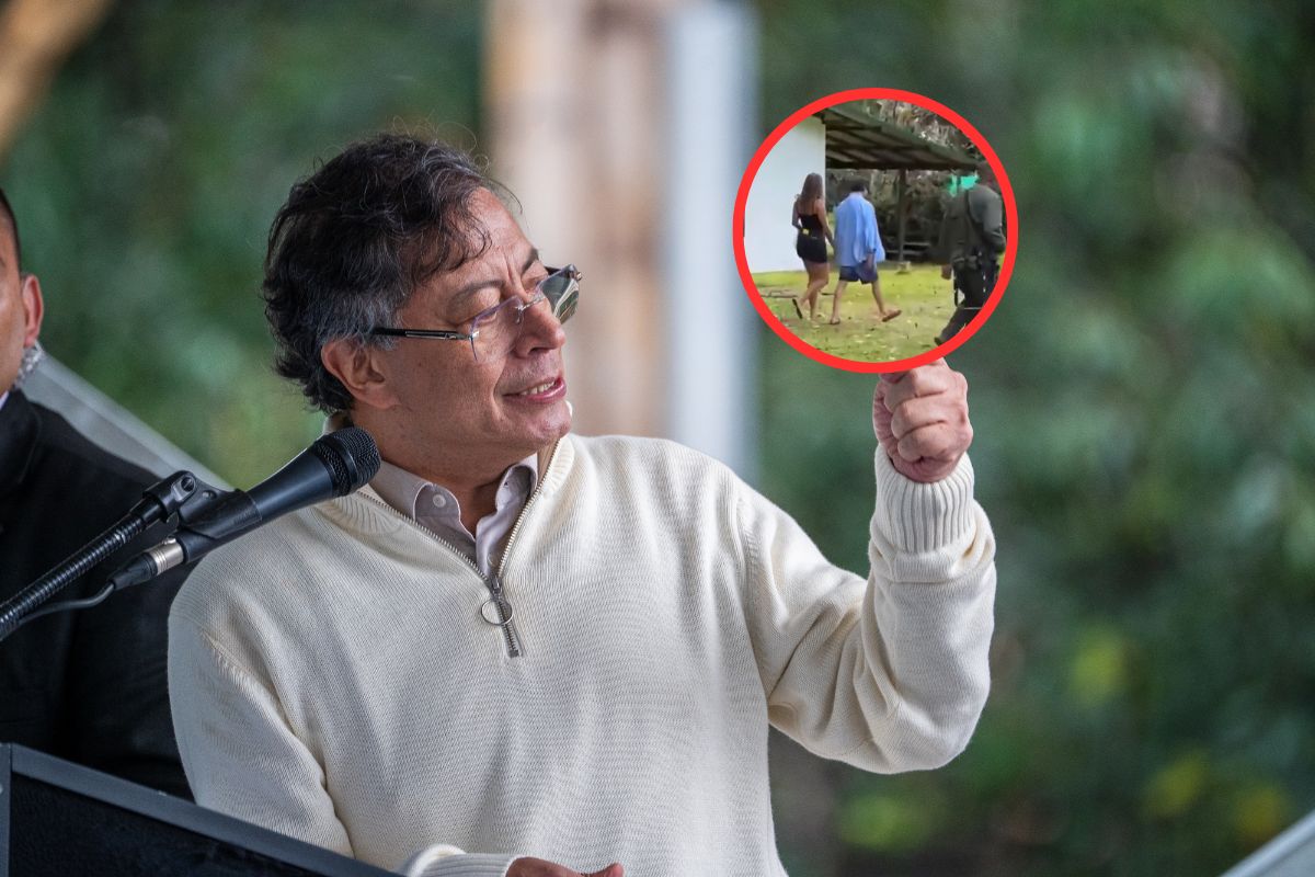Habló mujer a la que señalan de aparecer en foto con Petro en Gorgona: "No me van a callar". Aseguró que no es ella. 