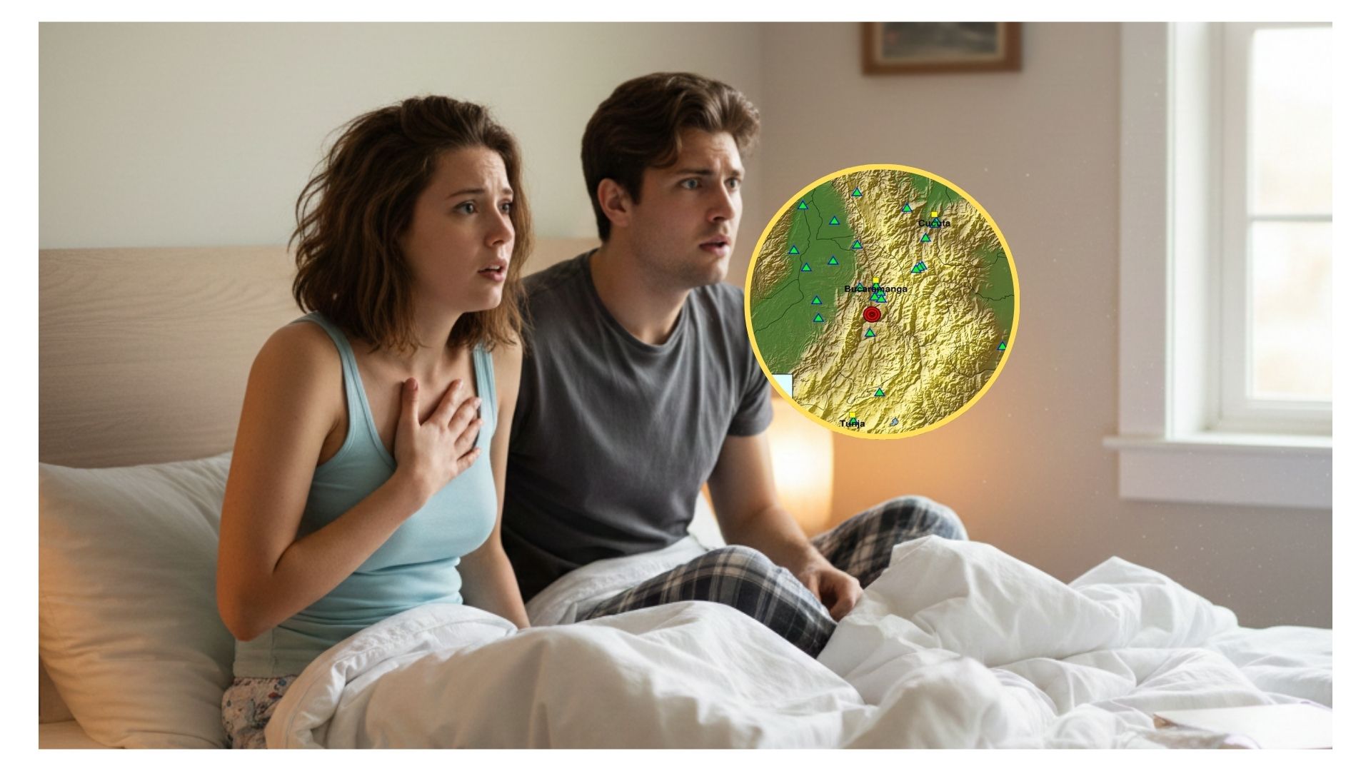 Temblor hoy en Colombia 14 de febrero: sismo de magnitud 4,1 en Los Santos 