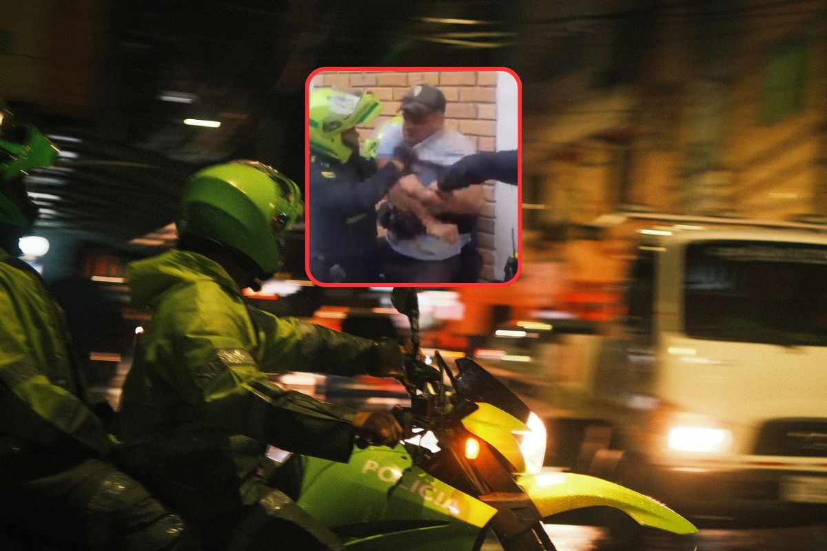 Procedimiento policial en el que a un hombre lo electrocutaron con un 'taser' en Suba, Bogotá