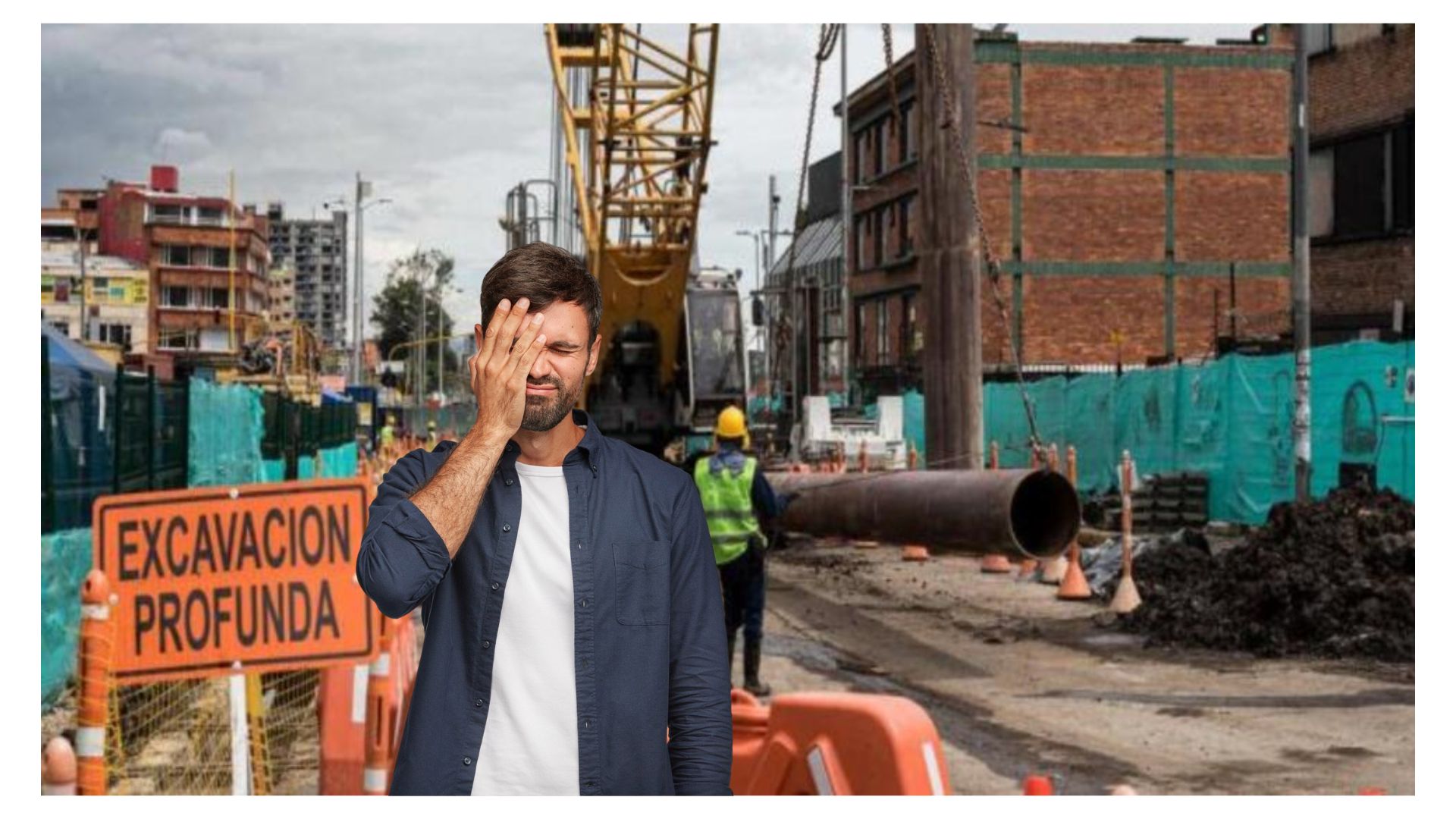 Cierre de vía Bogotá en carril de la Séptima entre calles 121 y 119 por 7 meses