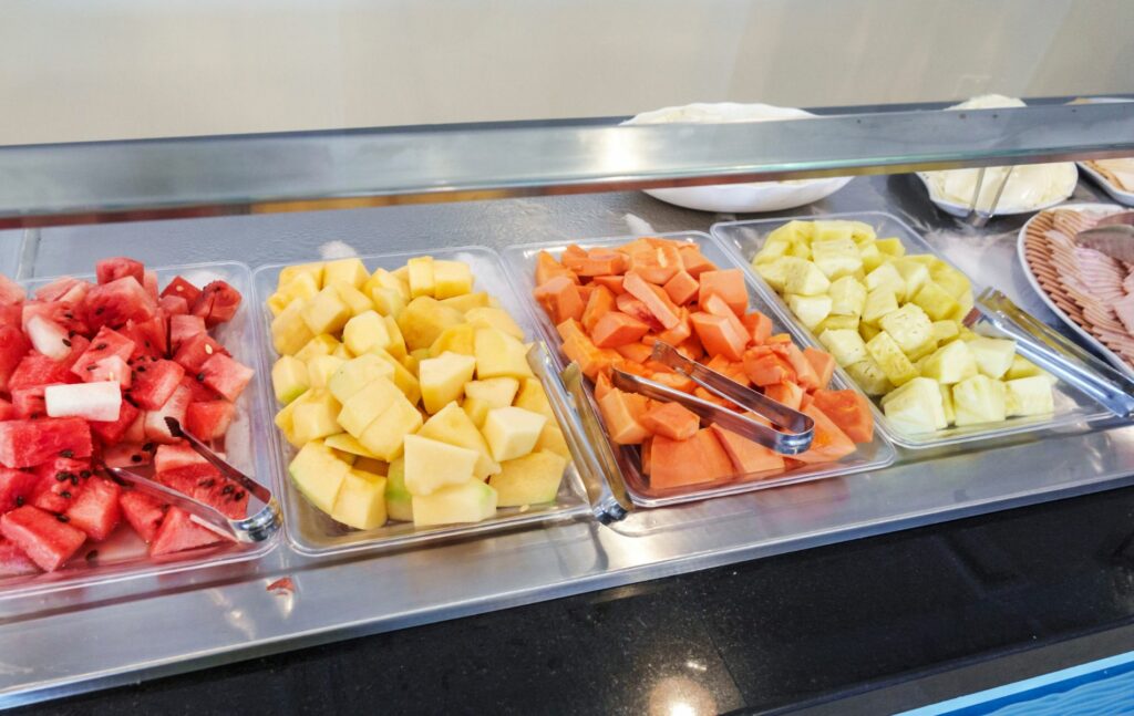 Buffet en Cartagena.