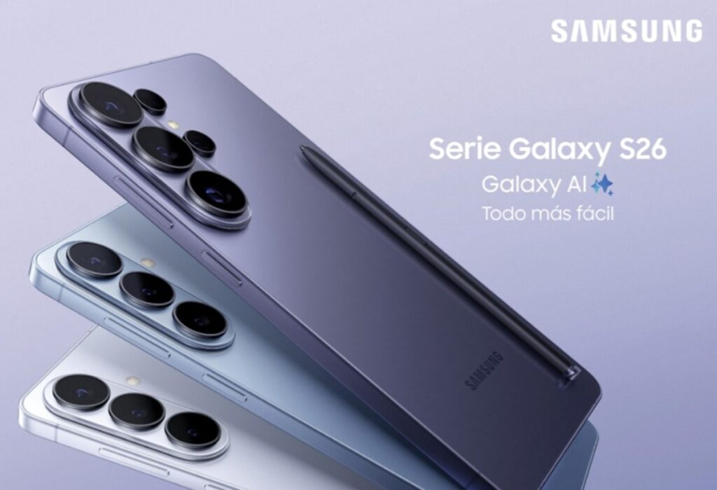 Samsung aterriza la nueva serie Galaxy S26 - Foto Samsung