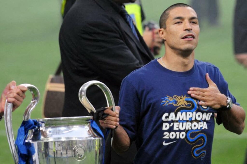 Iván Ramiro Córdoba, multicampeón con Inter de Milán / AFP