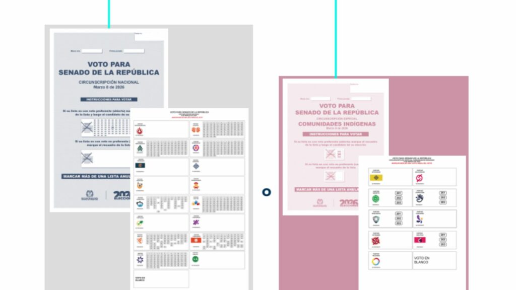 Tarjetones para Senado / Página Registraduría 