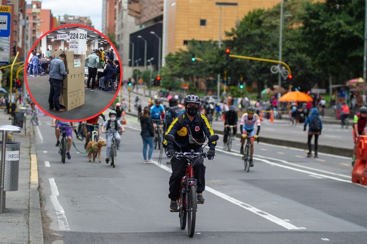 ¿Habrá ciclovía en Bogotá el domingo 8 de marzo, de elecciones? IDRD habló