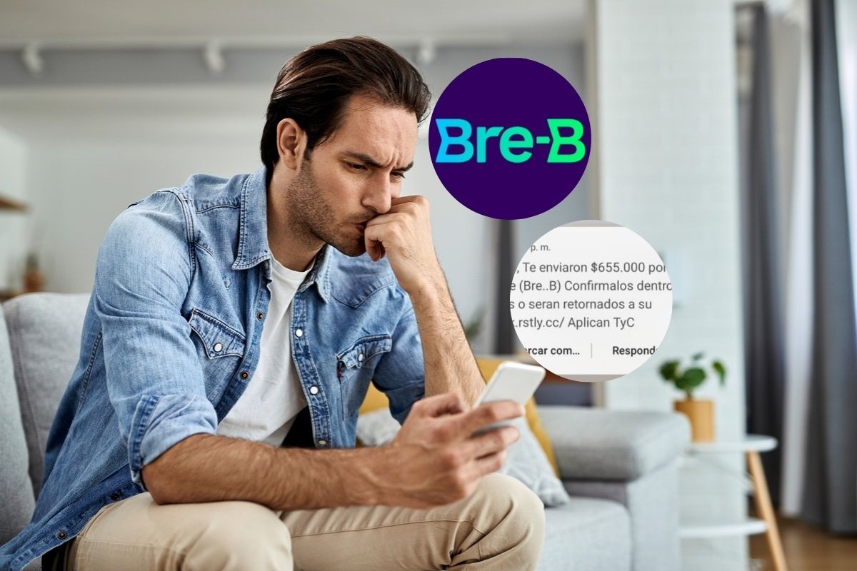 Así es el mensaje con el que estafan en Bogotá: hablan de falsa transacción de 655.000 pesos a través de Bre-B