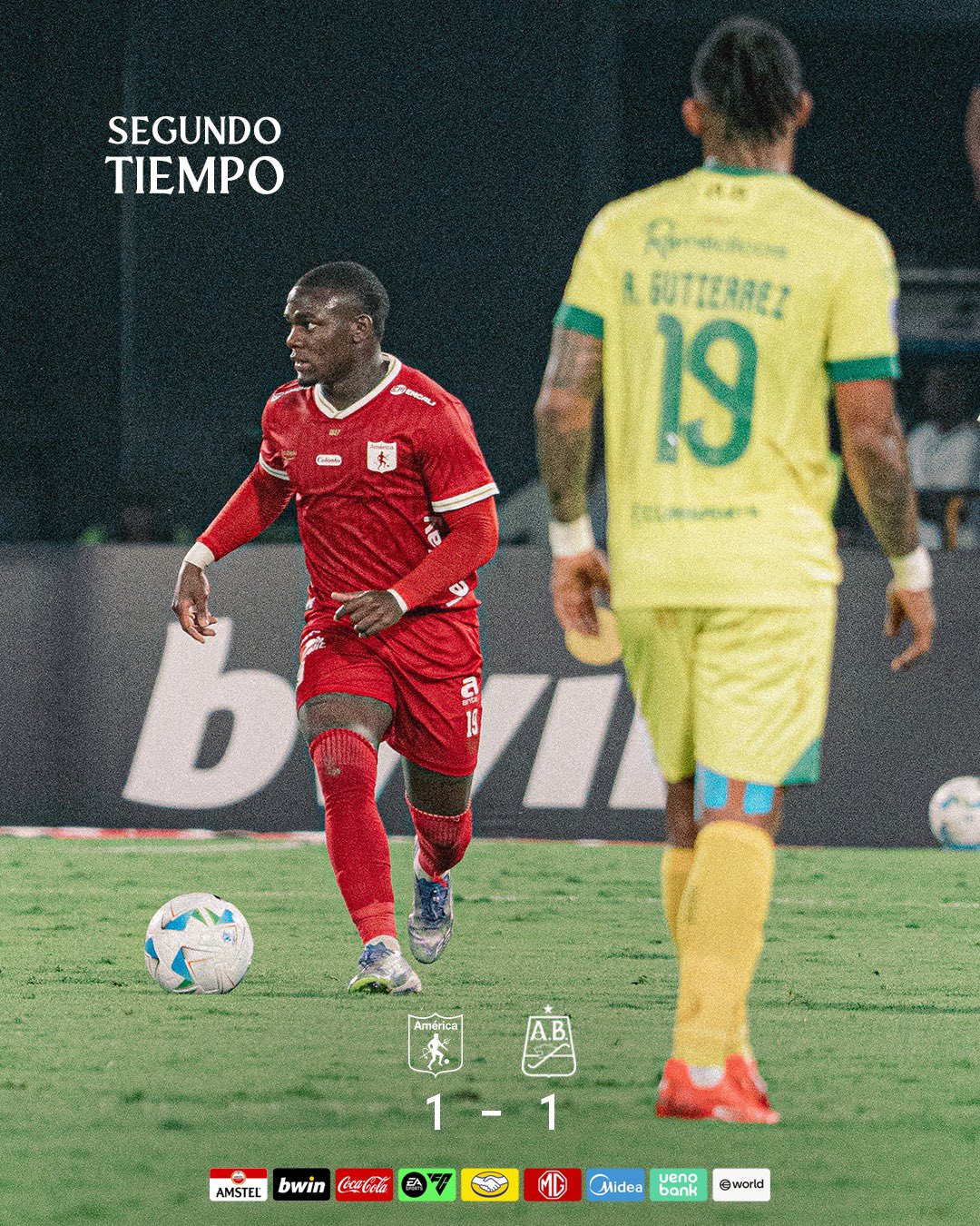 Partido de América de Cali vs. Atlético Bucaramanga por Copa Sudamericana