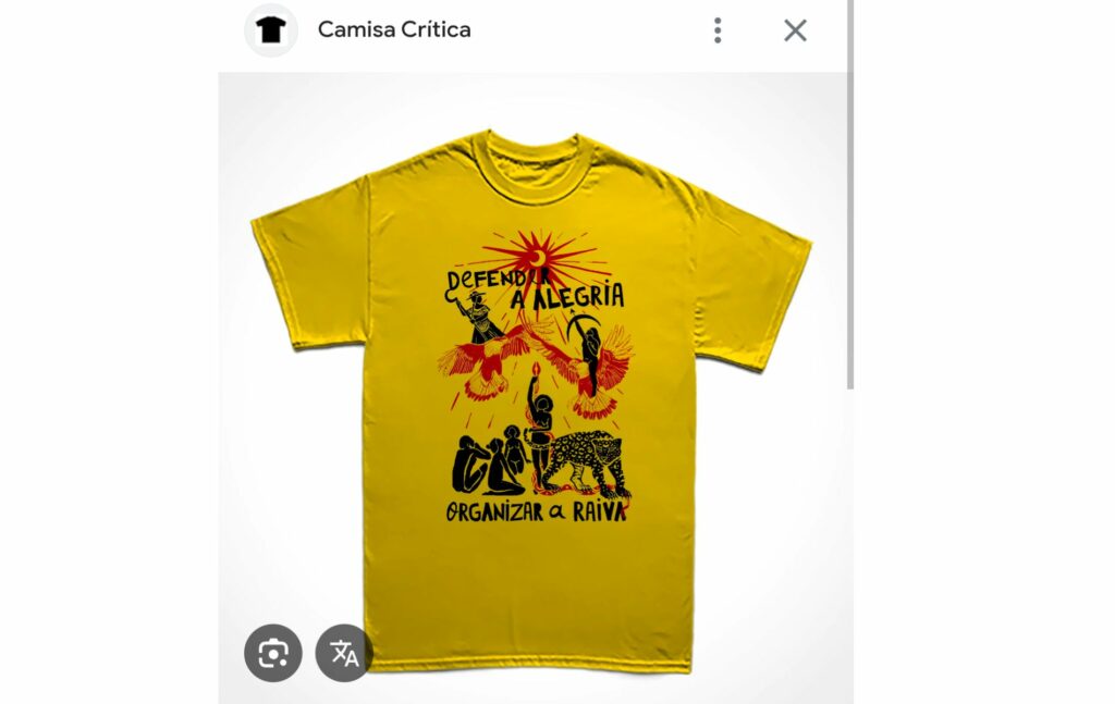 Camiseta de Sofía Petro.