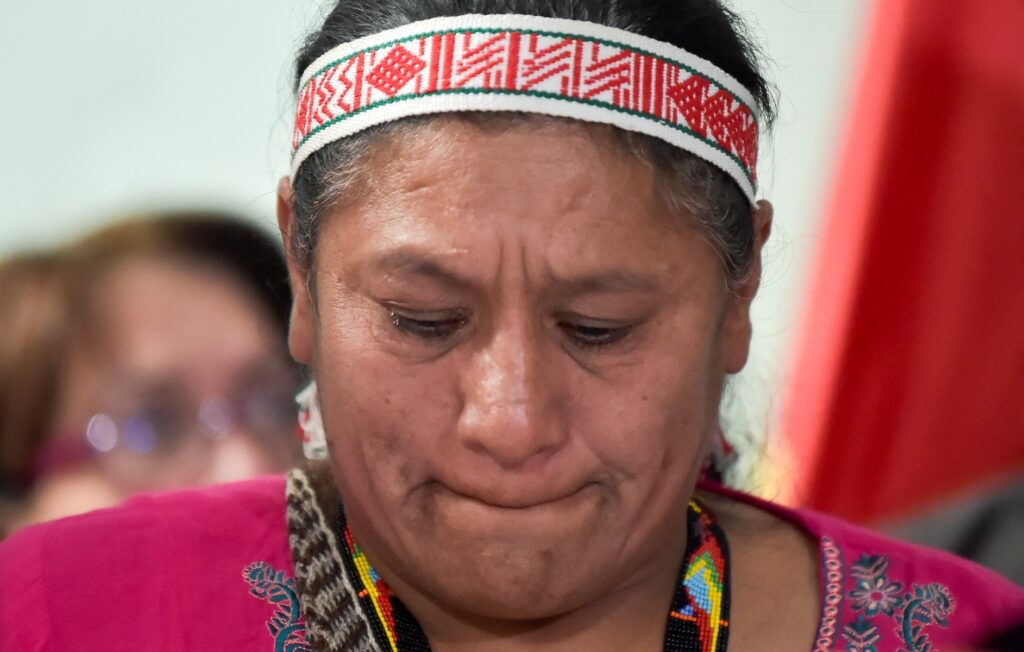 Aída Quilcué (AFP)