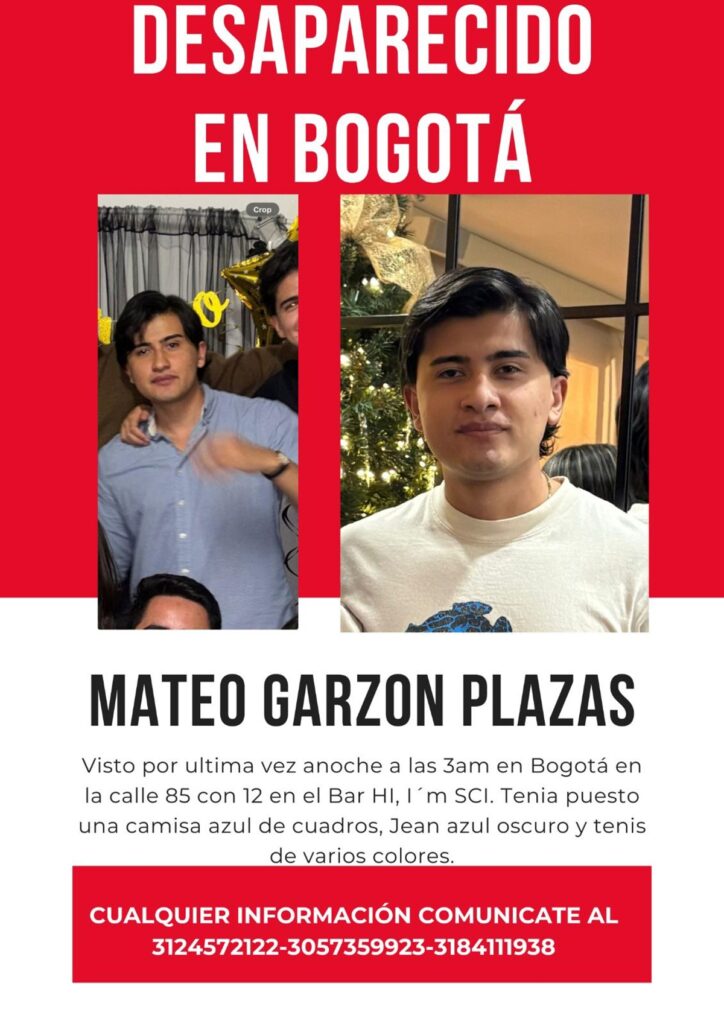 Cartel de búsqueda - Cortesía