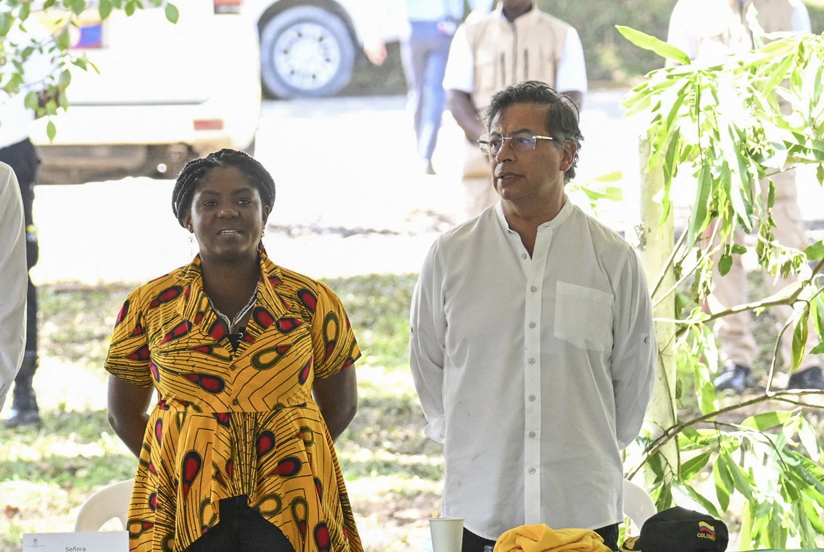 Reapareció Francia Márquez, pero con faceta muy diferente a la de Petro